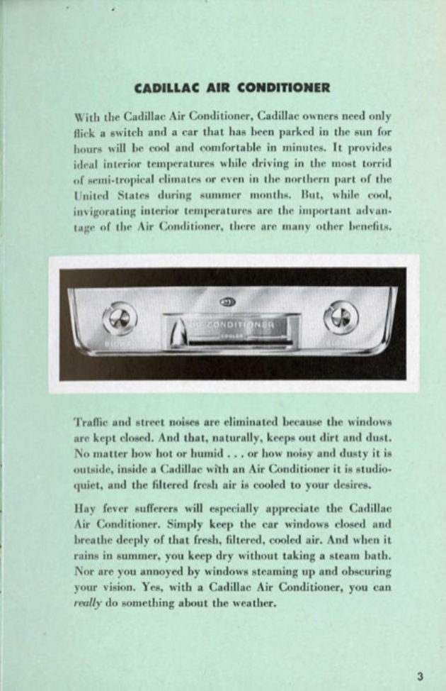 1953 Cadillac Accessories Booklet Page 7